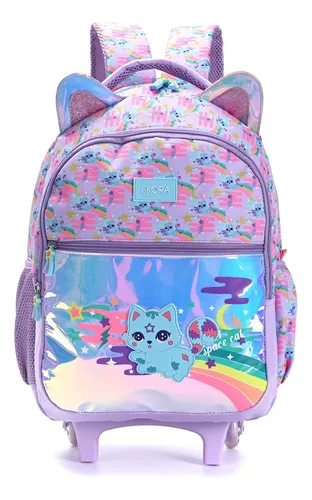 Mochila escolar 2025 gato