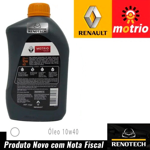 Imagem 3 de 9 de Oleo 10w40 Sl Motrio Semi Sintetico 1l Clio Ii 7702266455