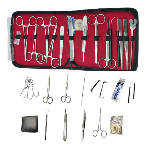 Estuche De Diseccion 20 Piezas Economico Hergom C/estuche