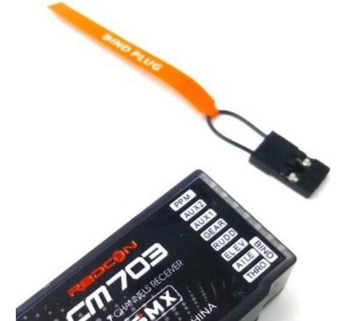Cm703 2,4 Ghz Dsm2/dsmx Receptor Salida Ppm Jr Dx6i Dx18 Dx8