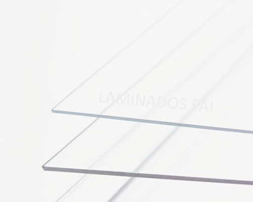 Placa Transparente Cristal Simil Acrilico 1.22x1.22mt 0,8mm