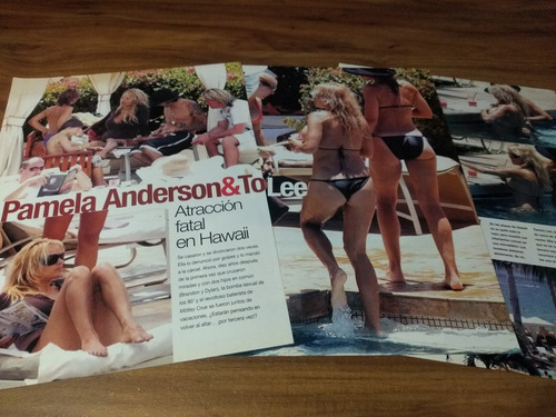 (q229) Pamela Anderson * Clippings Revista 3 Pgs * 2005