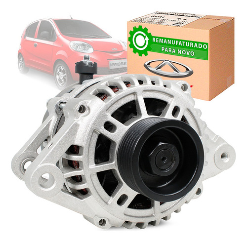 Alternador Chery Qq New 1.0 3cc 2016 2017 2018 2019 2020 85a