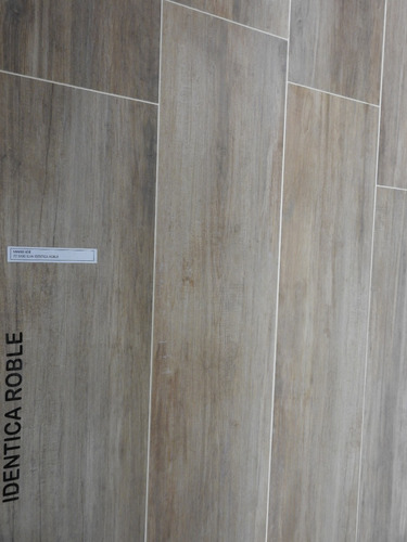 Porcelanato Ilva Identica Roble 22.5x90 1ra Calidad