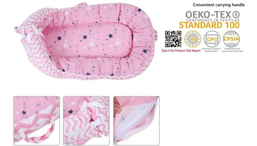 Cama Para Bebé Portátil,nidode Bebé Orgánico Hipoalergénico