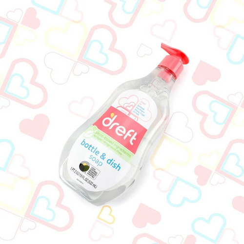 Dreft Jabon Para Biberones Y Platos De Bebe 532ml