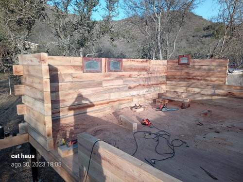 Construcción Cabañas Quebracho Blanco O Eucaliptus