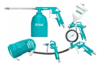 Comprar Kit Compresor Aire Pistolas Y Mangueras Plástico Total