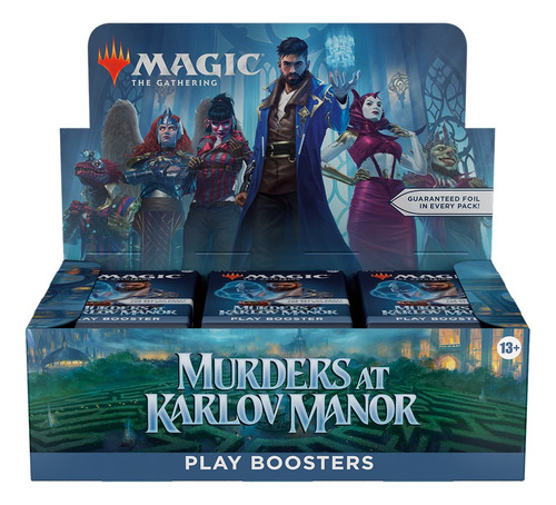 Magic Murders At Karlov Manor Booster Box Display Inglés