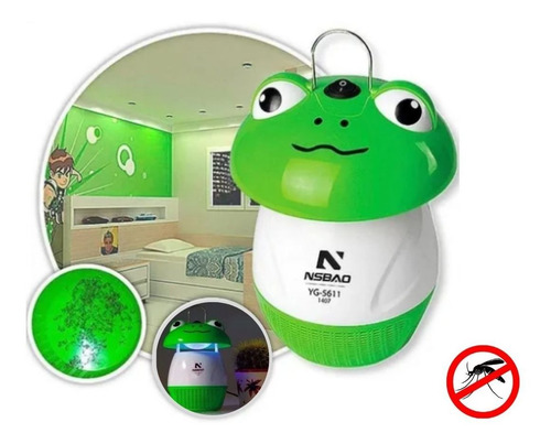 Mata Mosquito Iluminaria Sapo Led 90v- 240v Bivolt Promoção