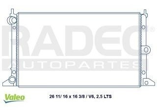 Radiador Volkswagen Sharan 2002-2003-2004 L4 1.8l Turbo Std