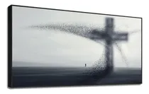 Comprar Arte Pared Cristiano Jesus Cruz Cuadro Pintura Fe Religiosa