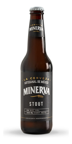 Cerveza Minerva Oscura Stout 1 Pieza 355ml