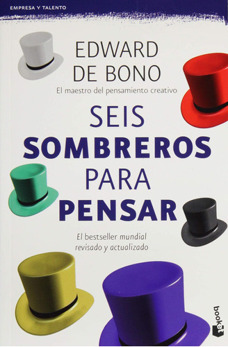 Libro: Seis Sombreros Pensar, Tapa Blanda