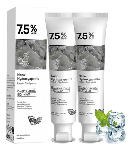 Pasta De Dientes Con Hidroxiapatita Ceelike, Protección 2pcs