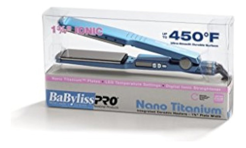 Plancha Alisadora Iónica Nano Titanium Babylisspro