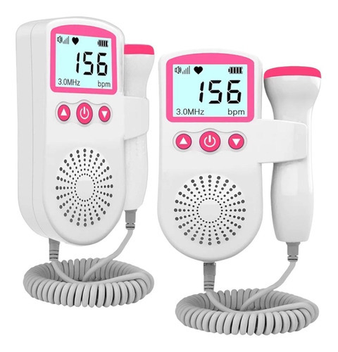 Sonar Doppler Fetal Monitor Batimentos Do Bebe + Gel