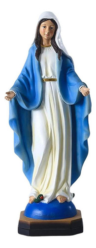 Estatua De Resina De La Virgen María, Artesanía Católica,