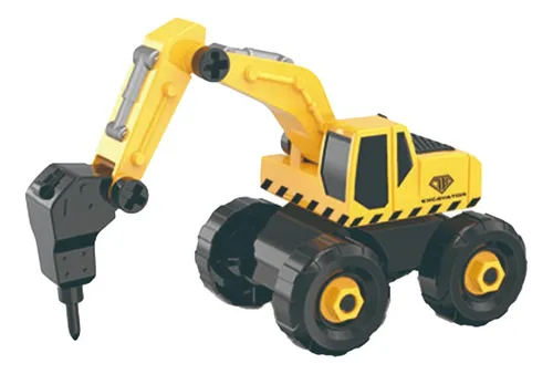 Set X 3 Carros De Construcción Desarmables Oxc24149