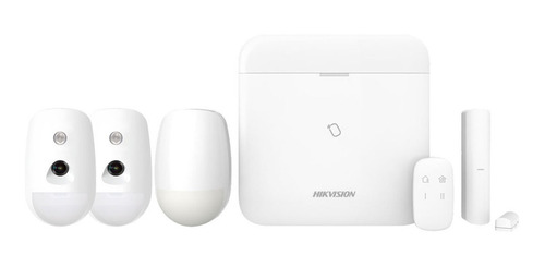 Kit De Alarma Hikvision Ds-pwa64-kit-wb Axpro  64 Zonas