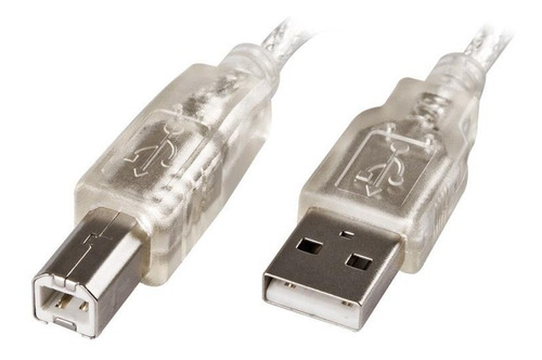 Imagen 1 de 1 de Cable Usb A/b Noga 2.0 Para Impresora Scan 2 Metros