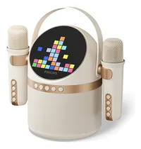 Comprar Parlante Karaoke Inalámbrico Philips Tas2509 2 Micrófonos Inalámbricos 6 Efectos Vocales