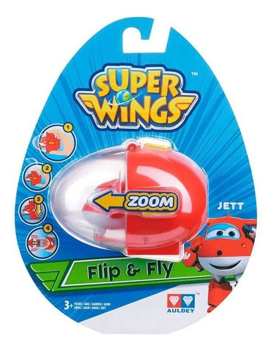 Super Wings Jett Flip E Fly Divirta Se Fun F00418