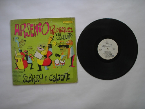 Lp Vinilo Arsenio Rodriguez Sabroso Y Caliente Venzu2 1972