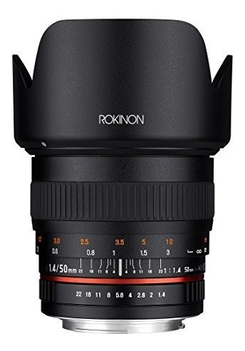 Rokinon 50mm F1.4 Lens For Sony E Mount Camera