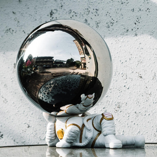 Estatua De Astronauta Hucha Escultura Moderna For Niños