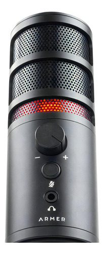 Microfone Armer Armcast 1u Condensador Com Interface Usb