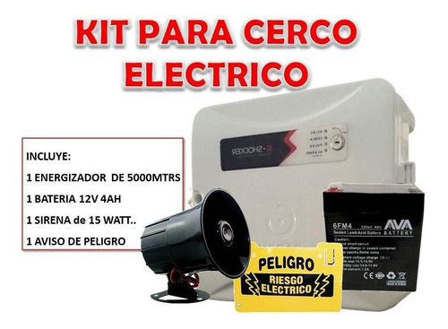 Kit De Energizador G-shoker E5 De Garen De 5000mts Lineales