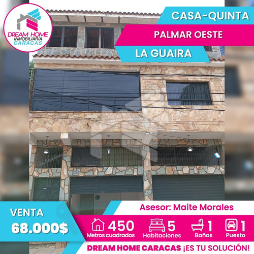 Casa-quinta En Venta Palmar Oeste  La Guaira