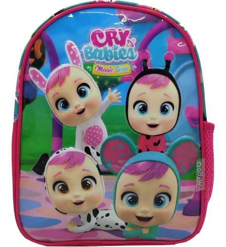 Mochila Espalda Jardin 11p Cry Babies Orig Wabro Mundomanias