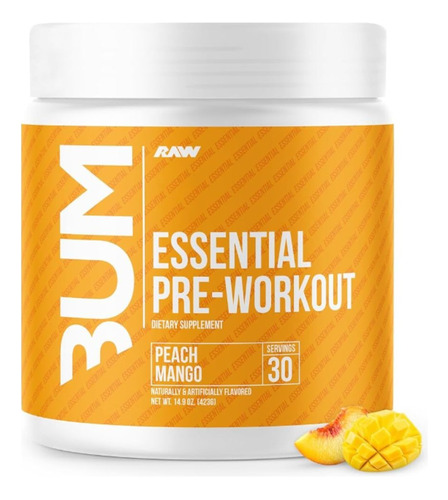 Pre Entreno Cbum Essential 30 Servicios + Regalito