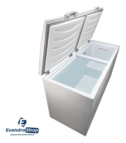 Freezer Horizontal Gelopar 532 Lt Para Peixaria E Açougues