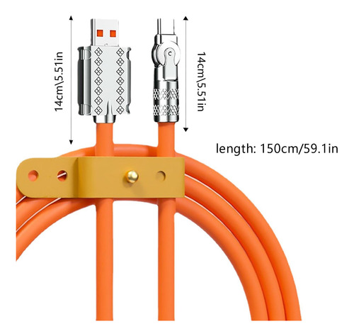 Cable De Carga Rápida Tipo C Cable Usb C Flexible Y Duradero