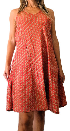 Vestido Corto Femenino Genérico - Estilo Casual