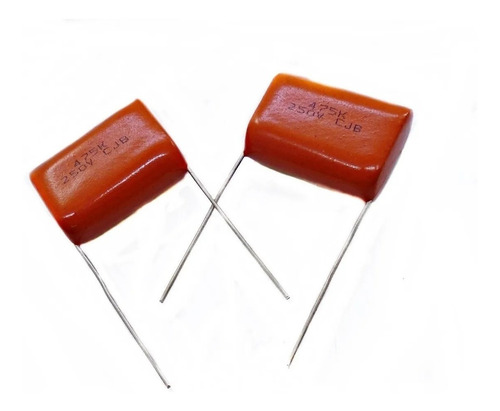 Imagem 2 de 3 de Kit Com 6 Capacitores 2,2x250 Para Drive Titanium 250v 475k