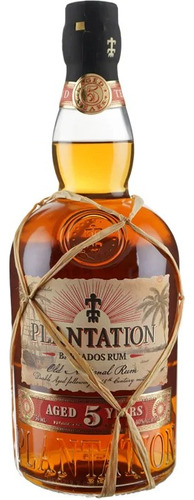 Ron Plantation De Barbados Añejado 5 Años 750ml 40° - Lireke