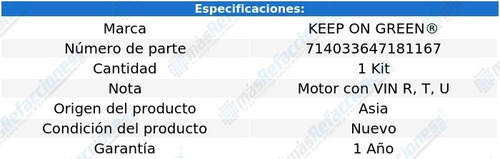 Kit Distribución Cadena Chrysler Sebring V6 2.7l 01-04 Kg