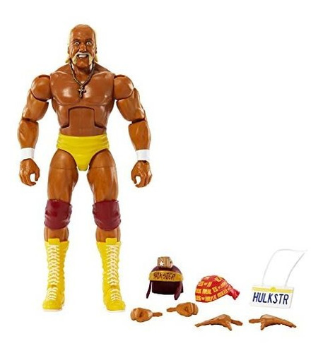 Wwe Hulk Hogan Elite Collection Action Figura, Regalo Mq48n