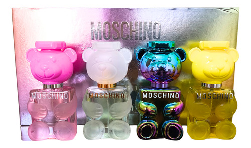 Moschino Toy 2 Set Combination 4pz Edt Mujer