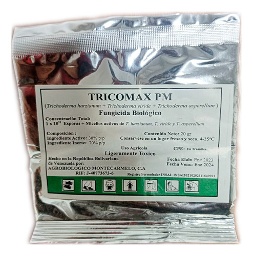 Tricomax 30gr Biofungicida Trichoderma