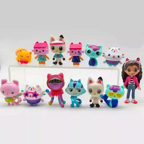 13 Personajes De Gabby Dollhouse Toy Mercat Cartoon Gaby Gi