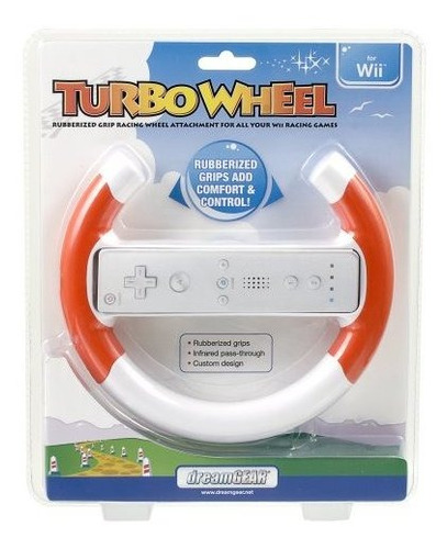 Dreamgear Para Nintendo Wii Turbo Wheel Red