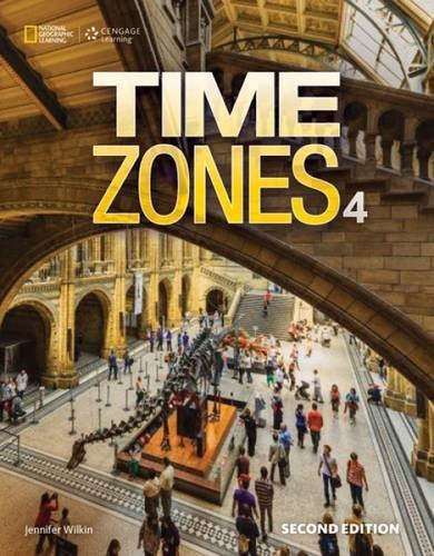 Time Zones 4 - 2nd: Student Book + Online Workbook, de Wilkin, Jennifer. Editora Cengage Learning Edições Ltda., capa mole em inglês, 2015