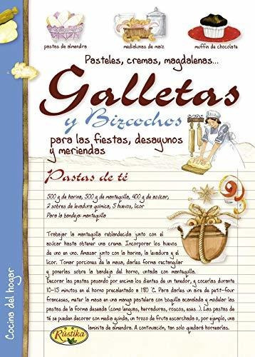 Galletas y bizcochos, de Mancini, Paola. Editorial RUSTICA EDICIONES, tapa blanda en español, 2013