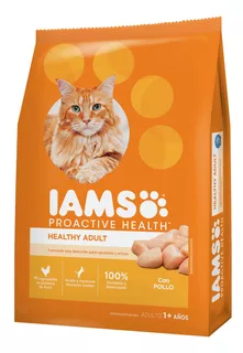 Alimento Iams Proactive Health Healthy Adult para gato adulto sabor pollo en bolsa de 15 kg