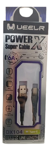 Cable Usb Carga Rapida Y Transmision De Datos  Dx104w Ueelr